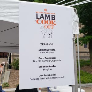 Lambfest Team 10 Sign