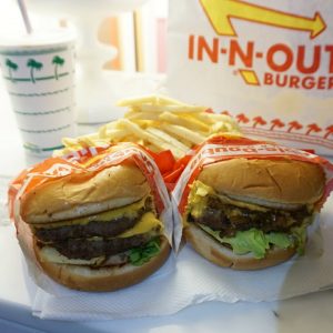 in-n-out meal