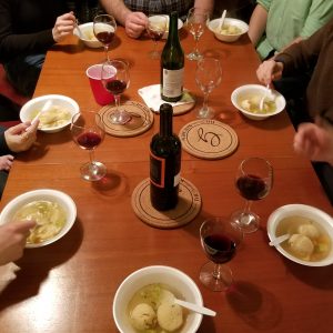 dinner table