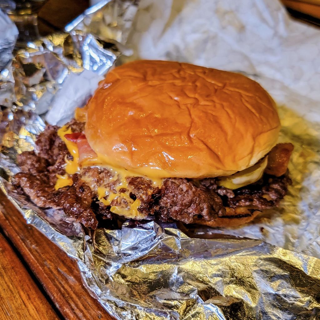 Simply Burgers double smash burger