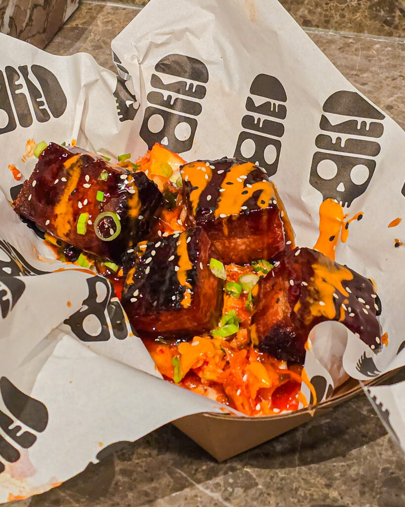 cold friends kitchen pork belly bites