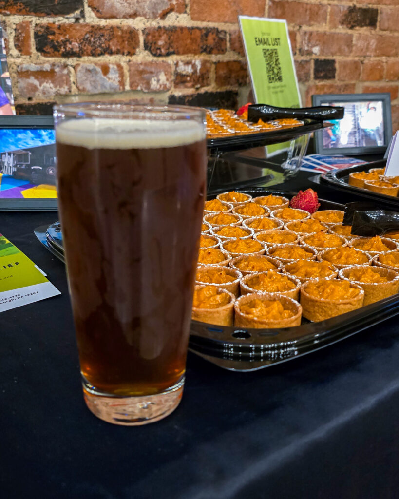 community kitchen and new france collab beer