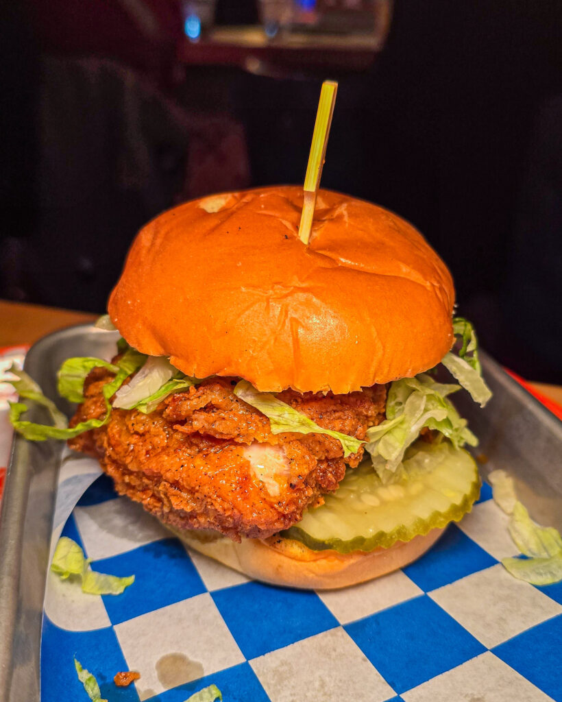 coop de ville hot chicken sandwich