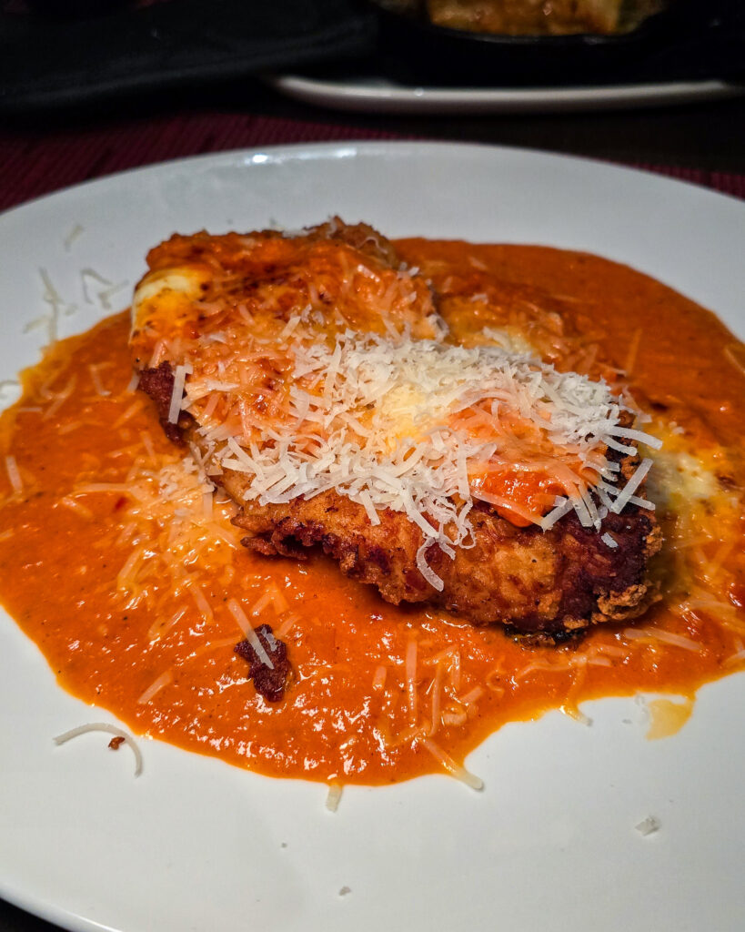 mr mister spicy chicken parm