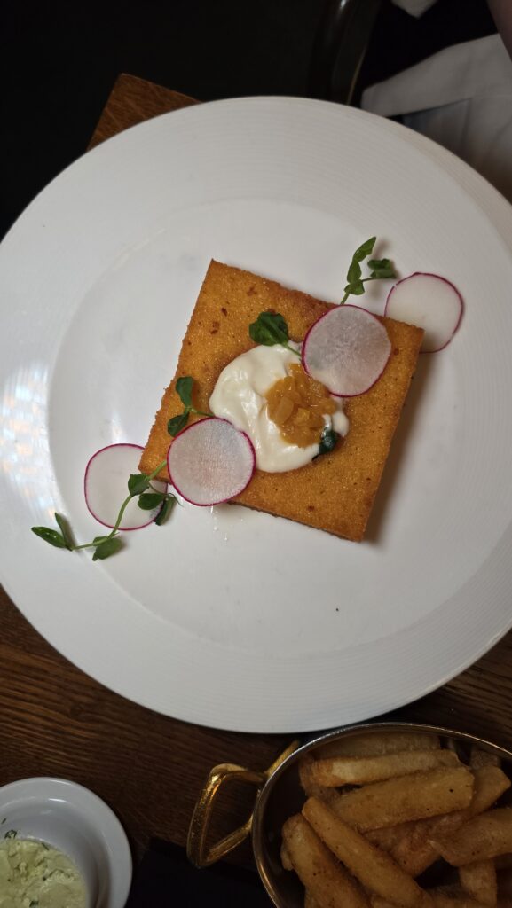 fried polenta served at The Wake on Virgin Voyages Scarlet Lady cruise ship